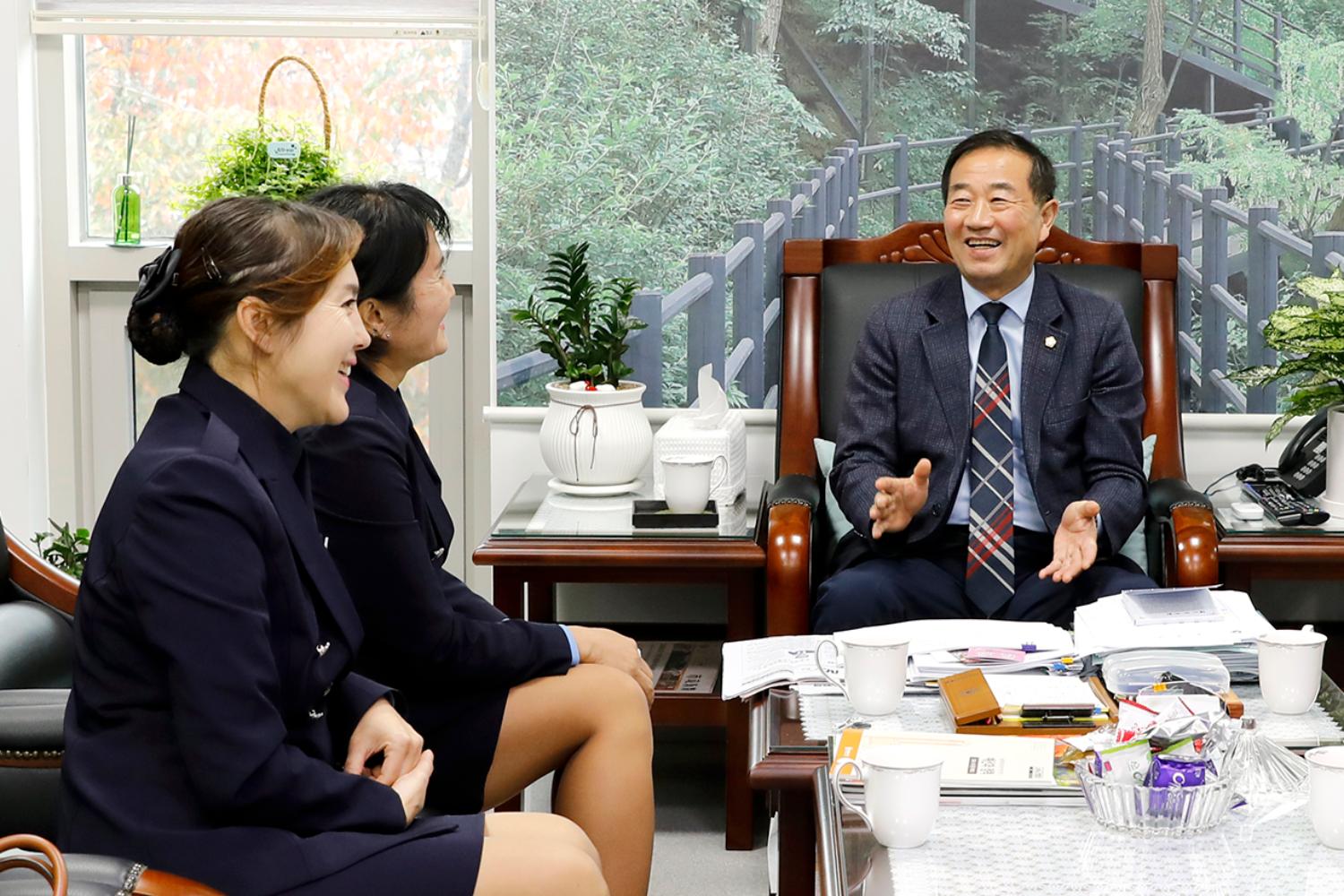 녹색어머니 임원과의 간담회 3
