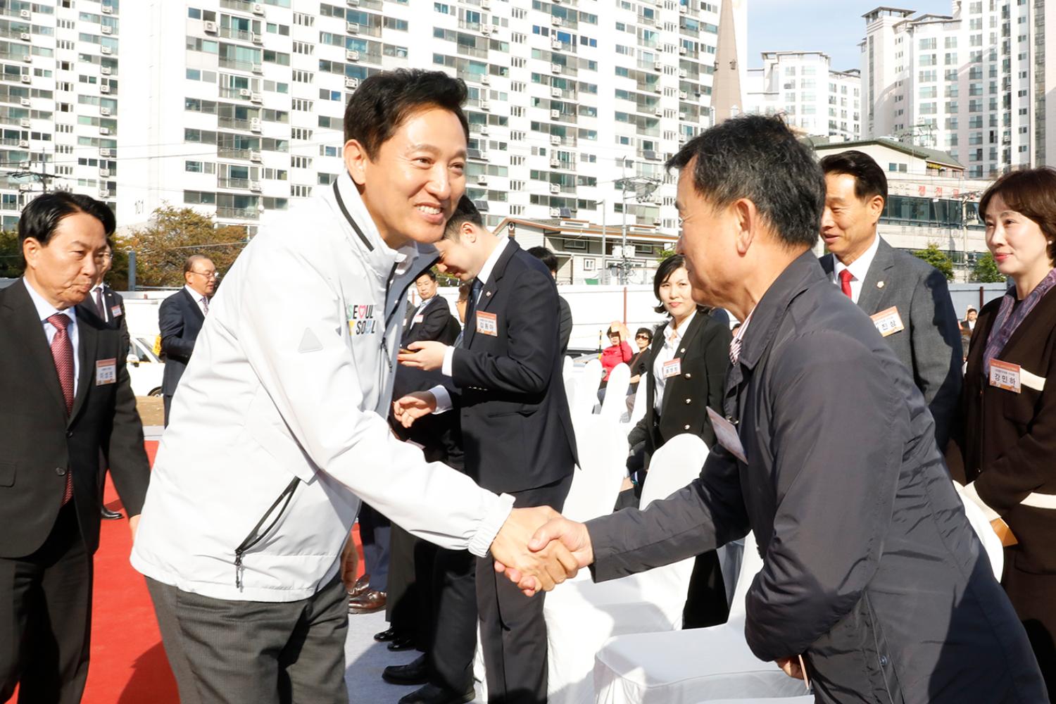 서울시립 김병주도서관 착공식 3
