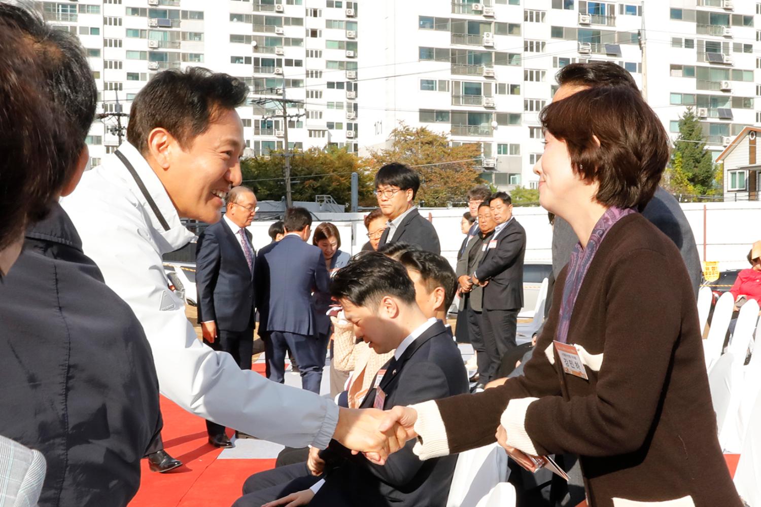 서울시립 김병주도서관 착공식 6