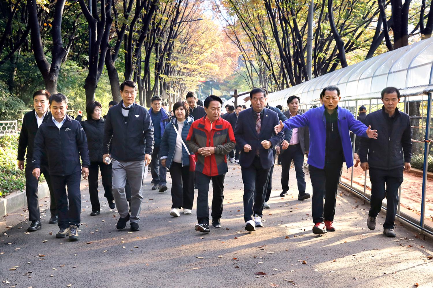 안산자락길 시설물 점검 및 환경정비 2