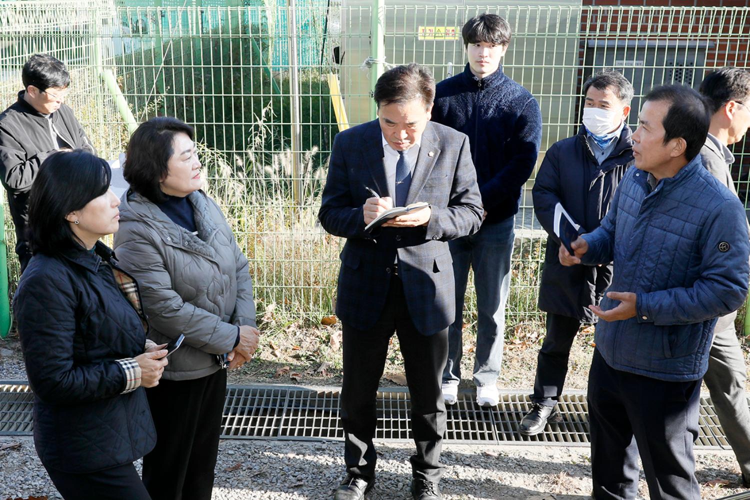 제304회 제2차 정례회 행정복지위원회 행정사무감사 현장방문