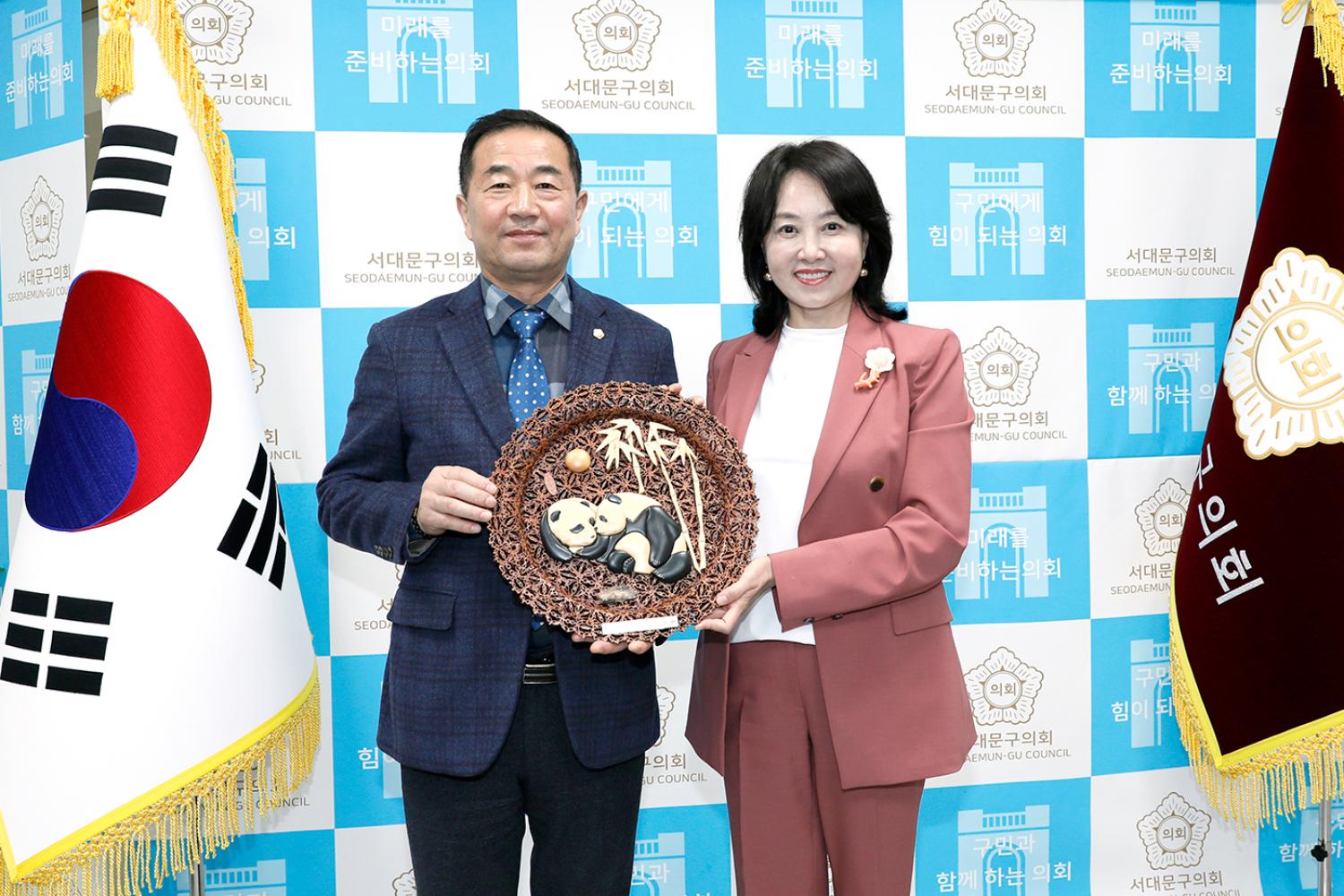 중국인민대외우호협회와 카스시 방문 2