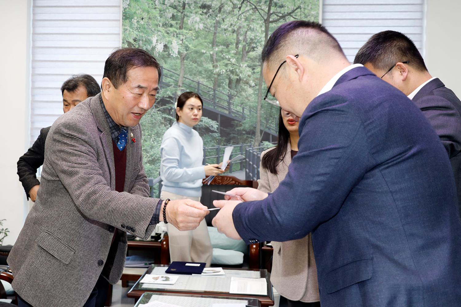 중국 창사시 대표단 서대문구의회 방문 3