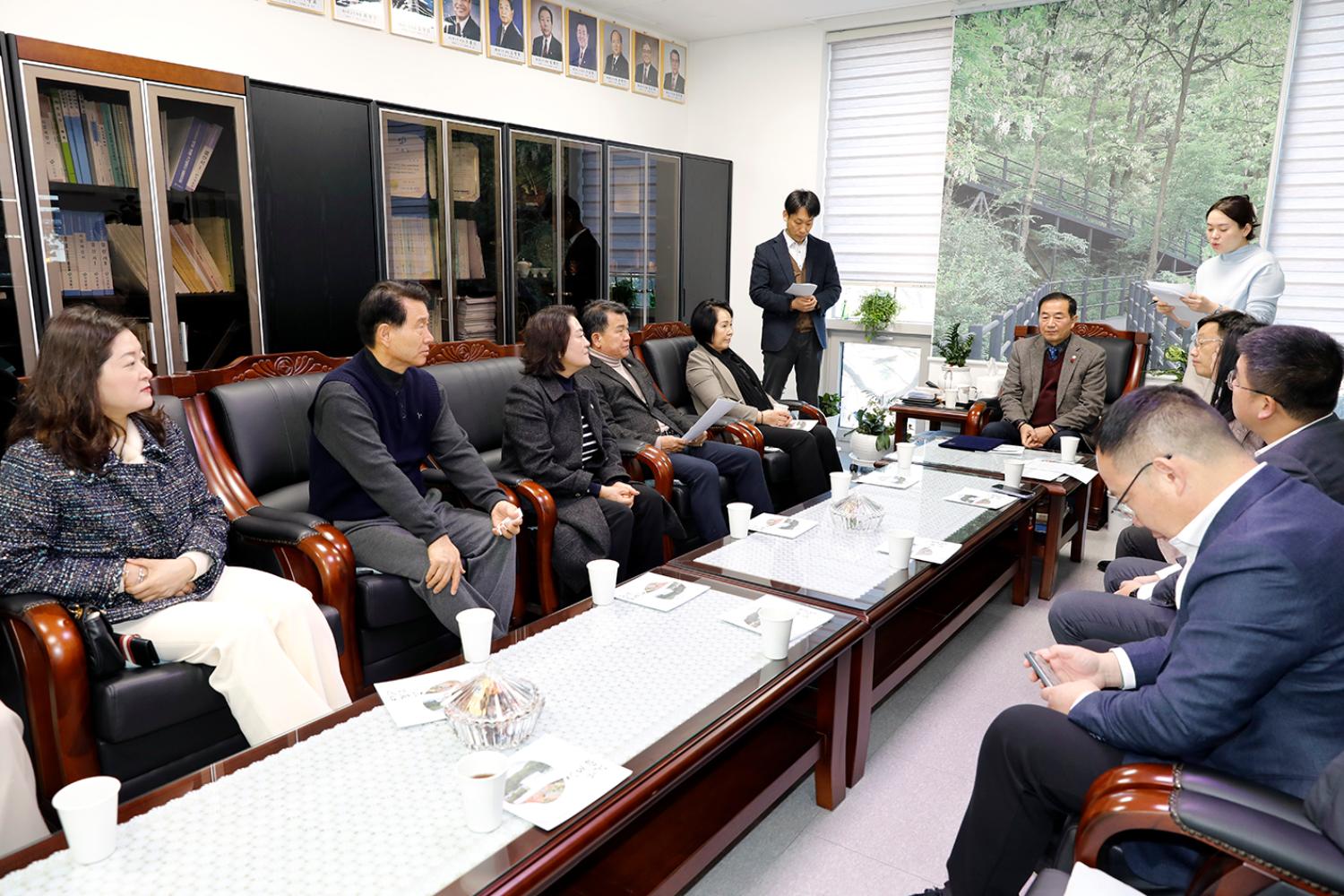 중국 창사시 대표단 서대문구의회 방문 6