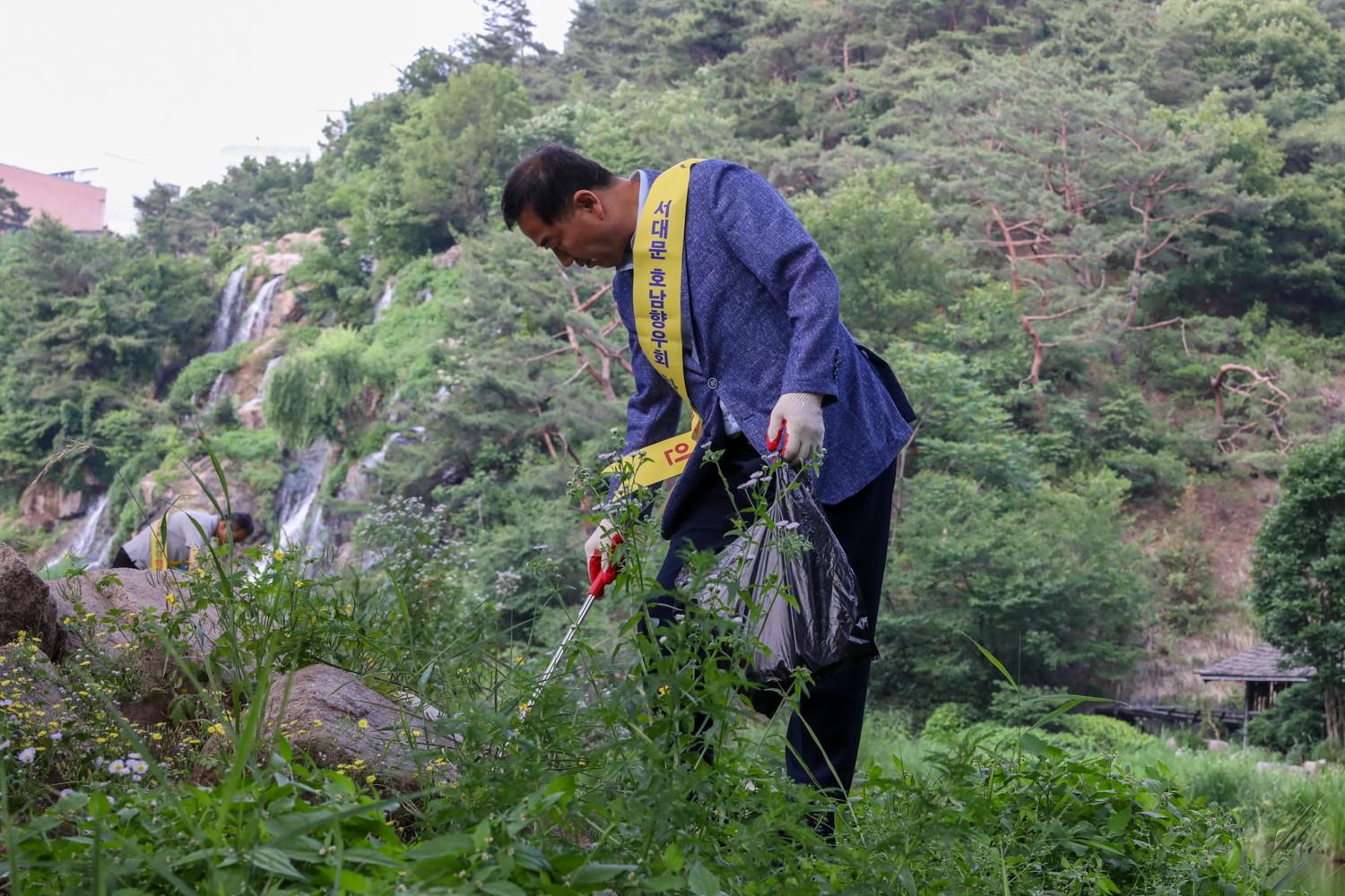 서대문 호남향우회 환경 캠페인 6