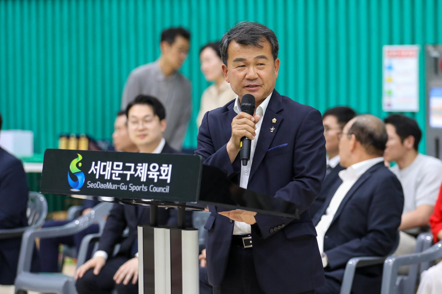 제14회 서대문구협회장배 체조대회 개회식 9