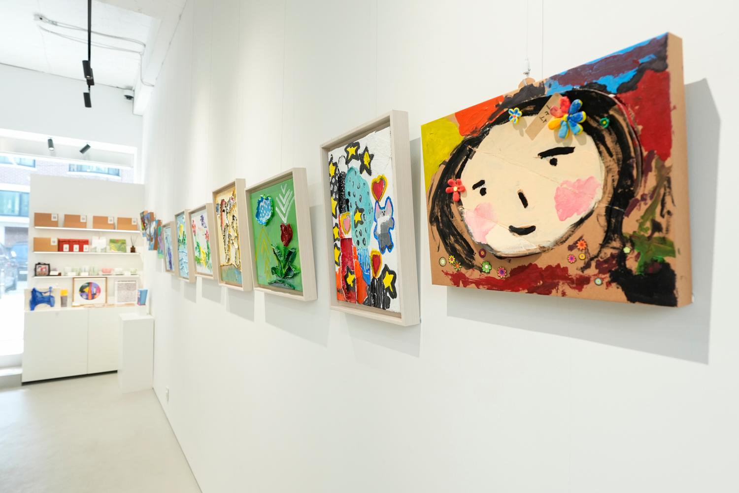 백봉 어린이 그림 미술전시 오프닝 7