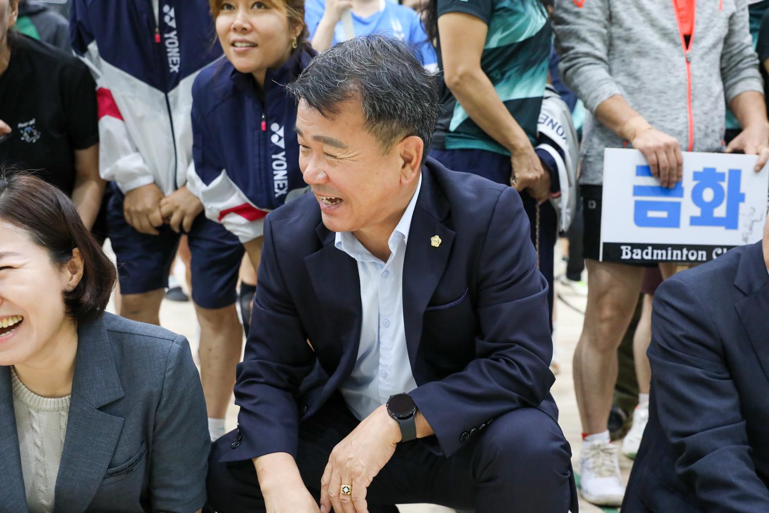 제6회 서대문구협회장기 배드민턴 대회 개회식 24