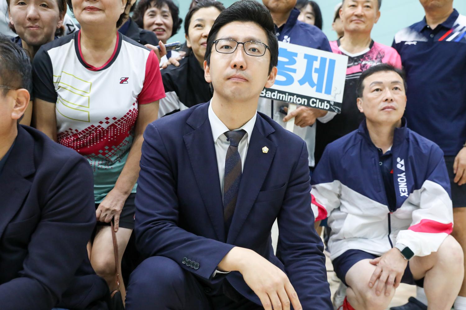 제6회 서대문구협회장기 배드민턴 대회 개회식 27