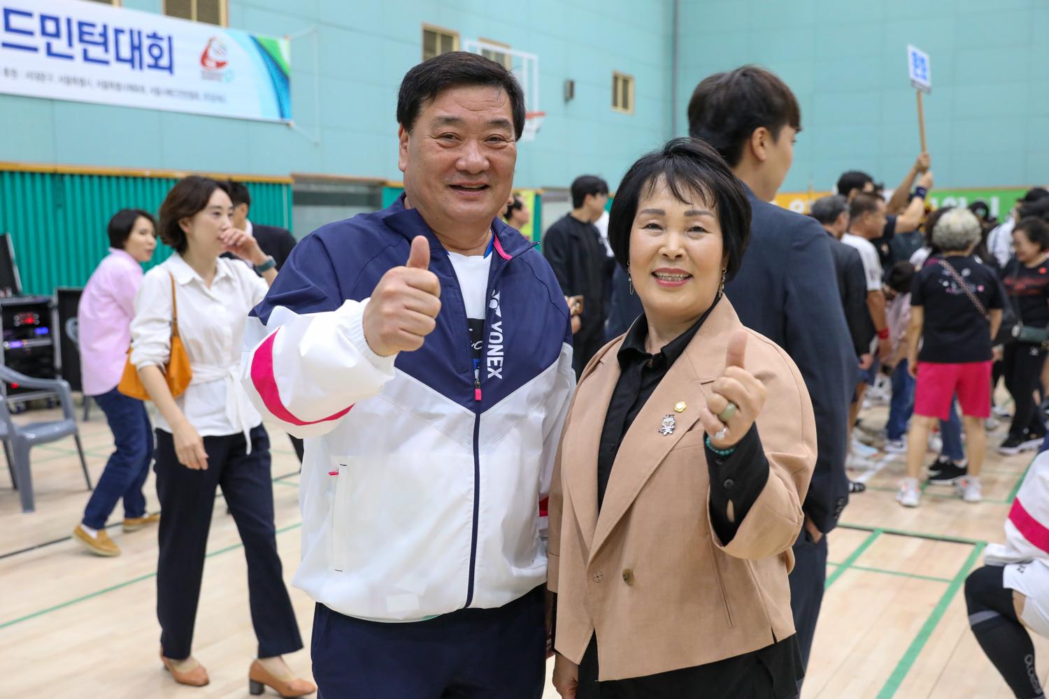 제6회 서대문구협회장기 배드민턴 대회 개회식 29