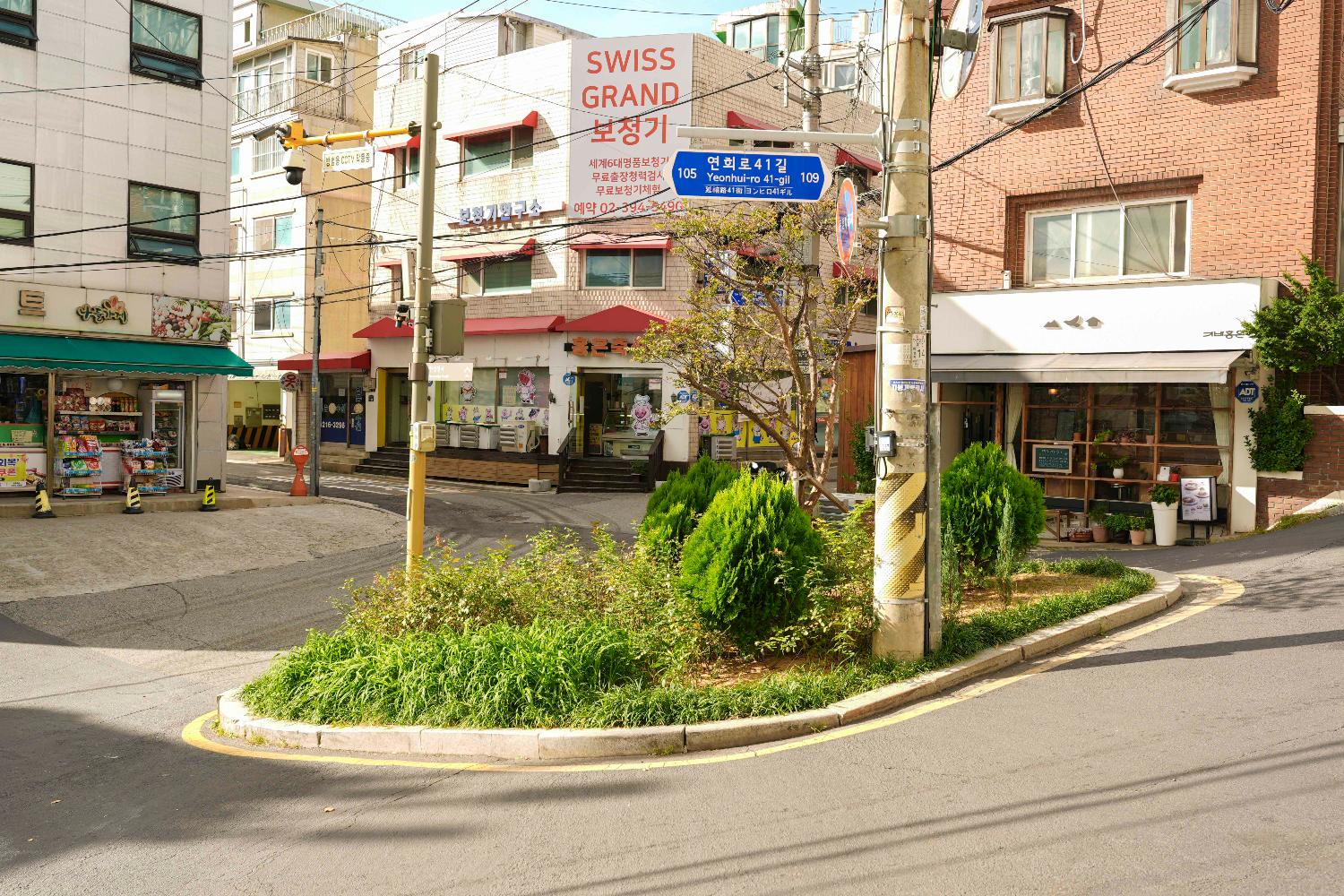 전신주 및 교통섬 이전 관련 현장 방문 5