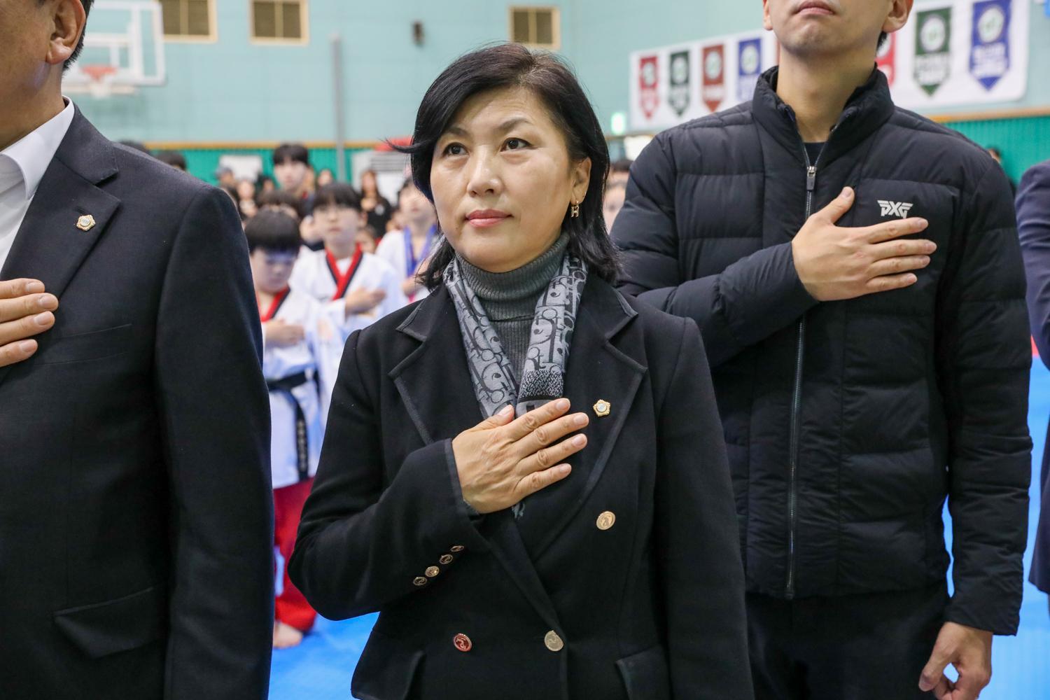 제16회 서대문구협회장기 태권도대회 개회식 16