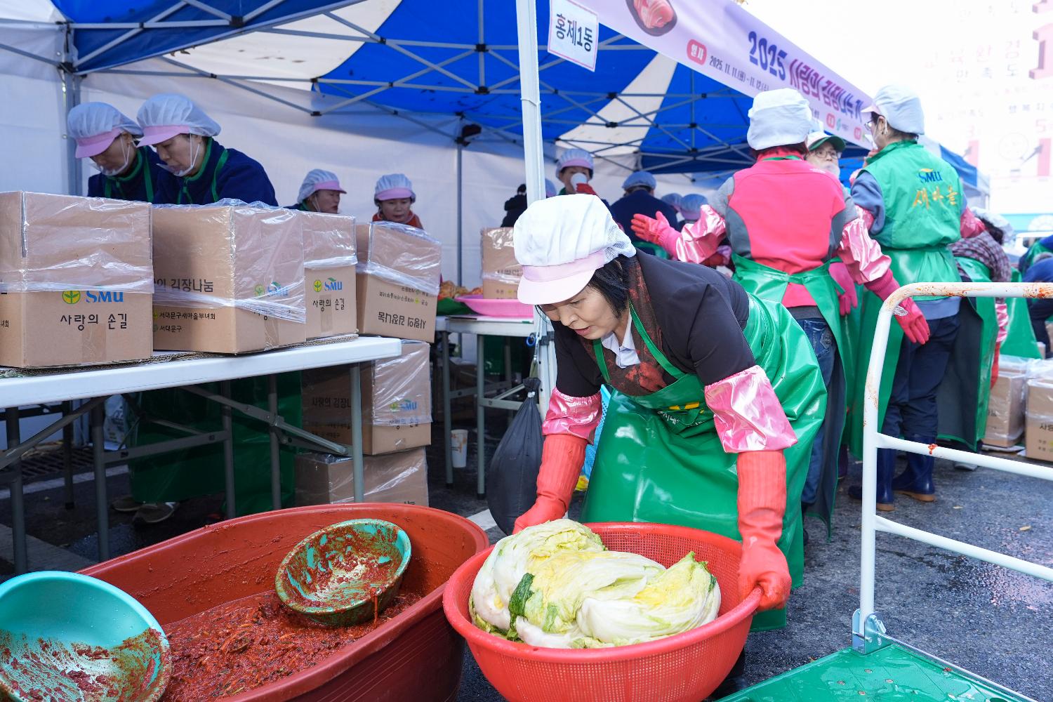 새마을부녀회 사랑의 김장 나누기 6