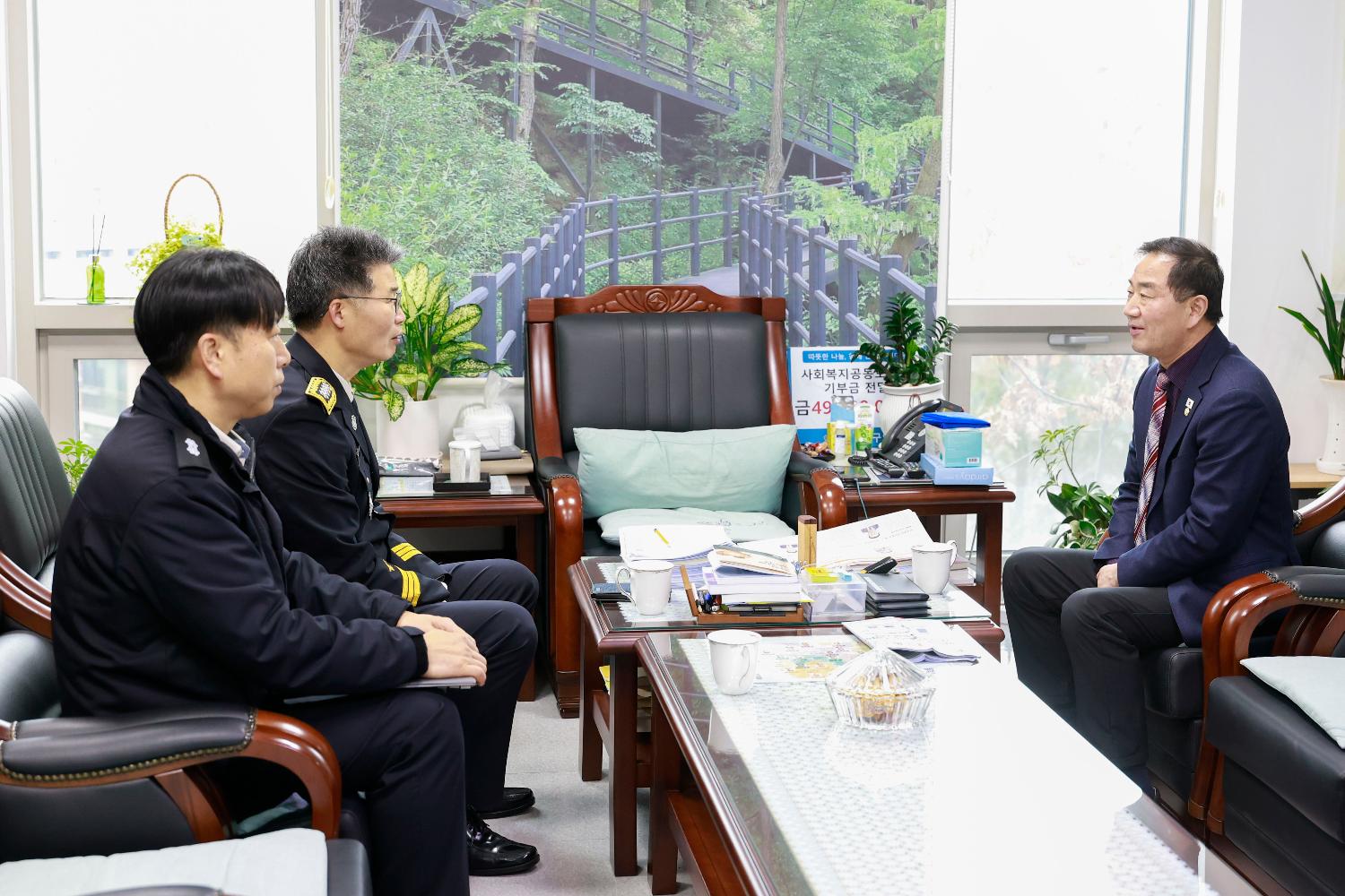 서대문소방서 서장 방문 및 간담회 4