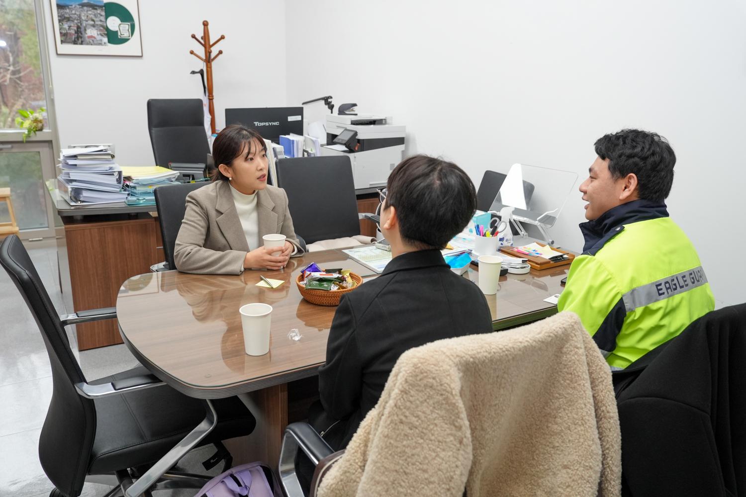 연세대학교 이글가드 의회 방문 2