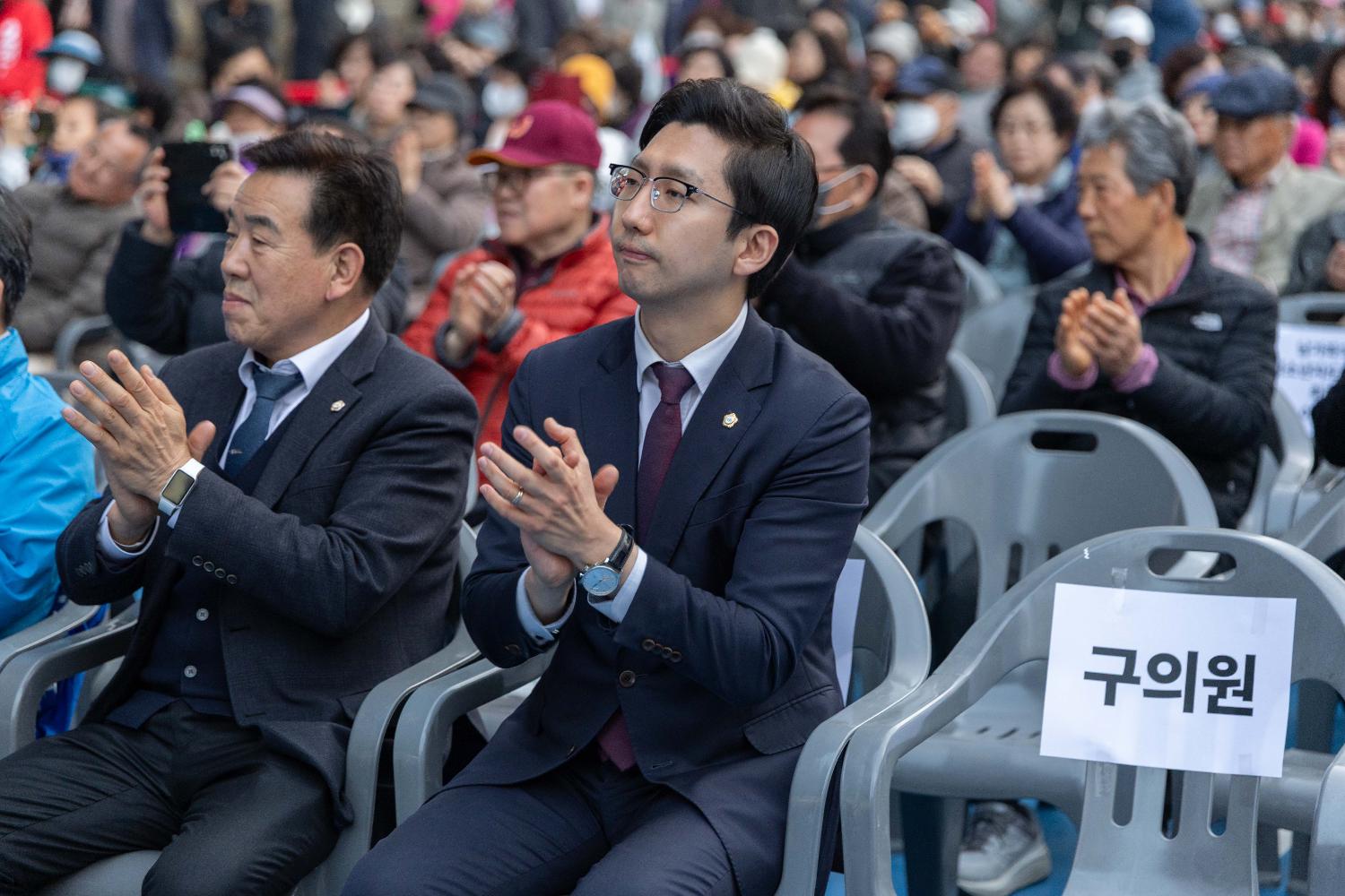 홍제천 음악분수 가동식 6