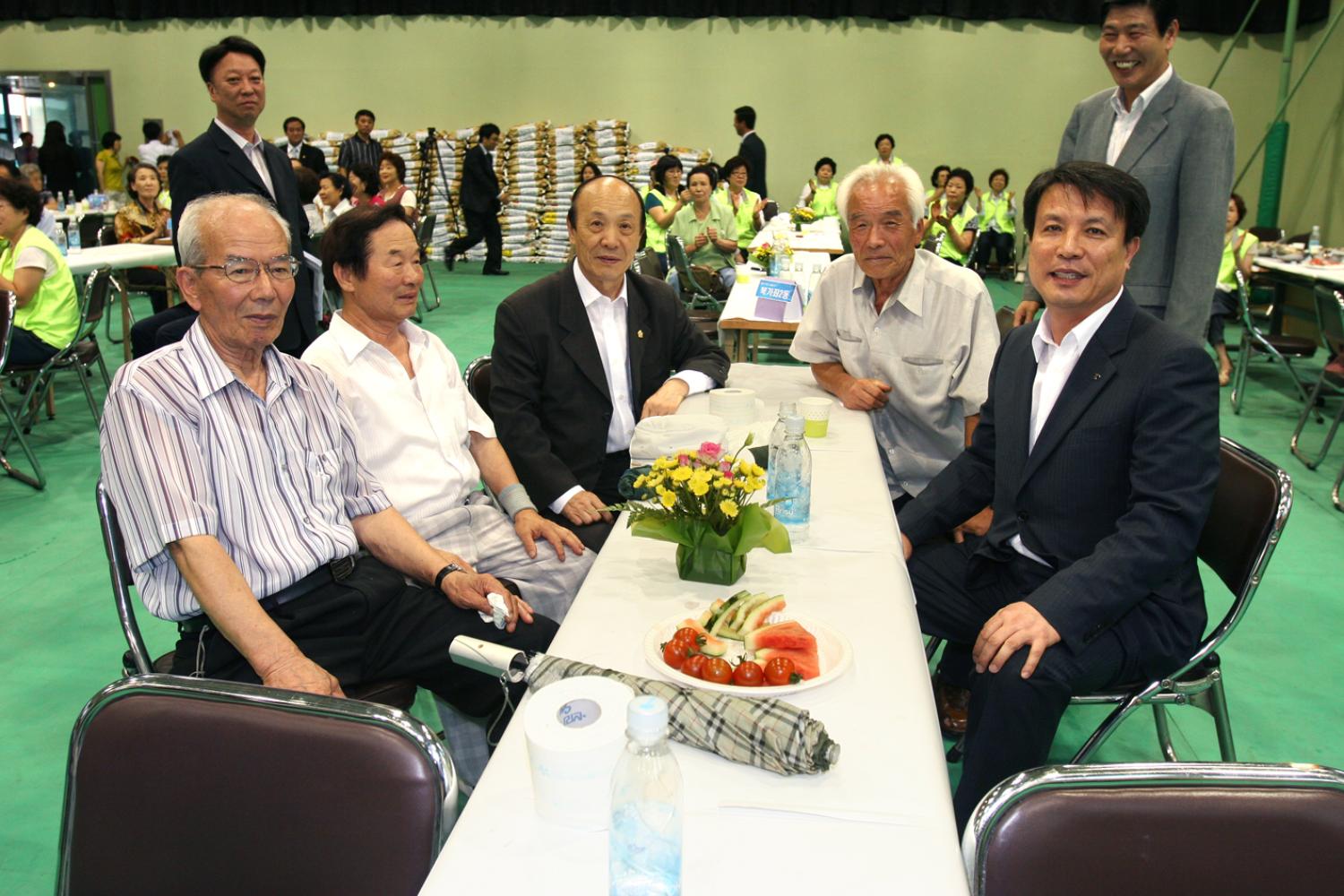 어르신과 함께하는 한여름의 축제