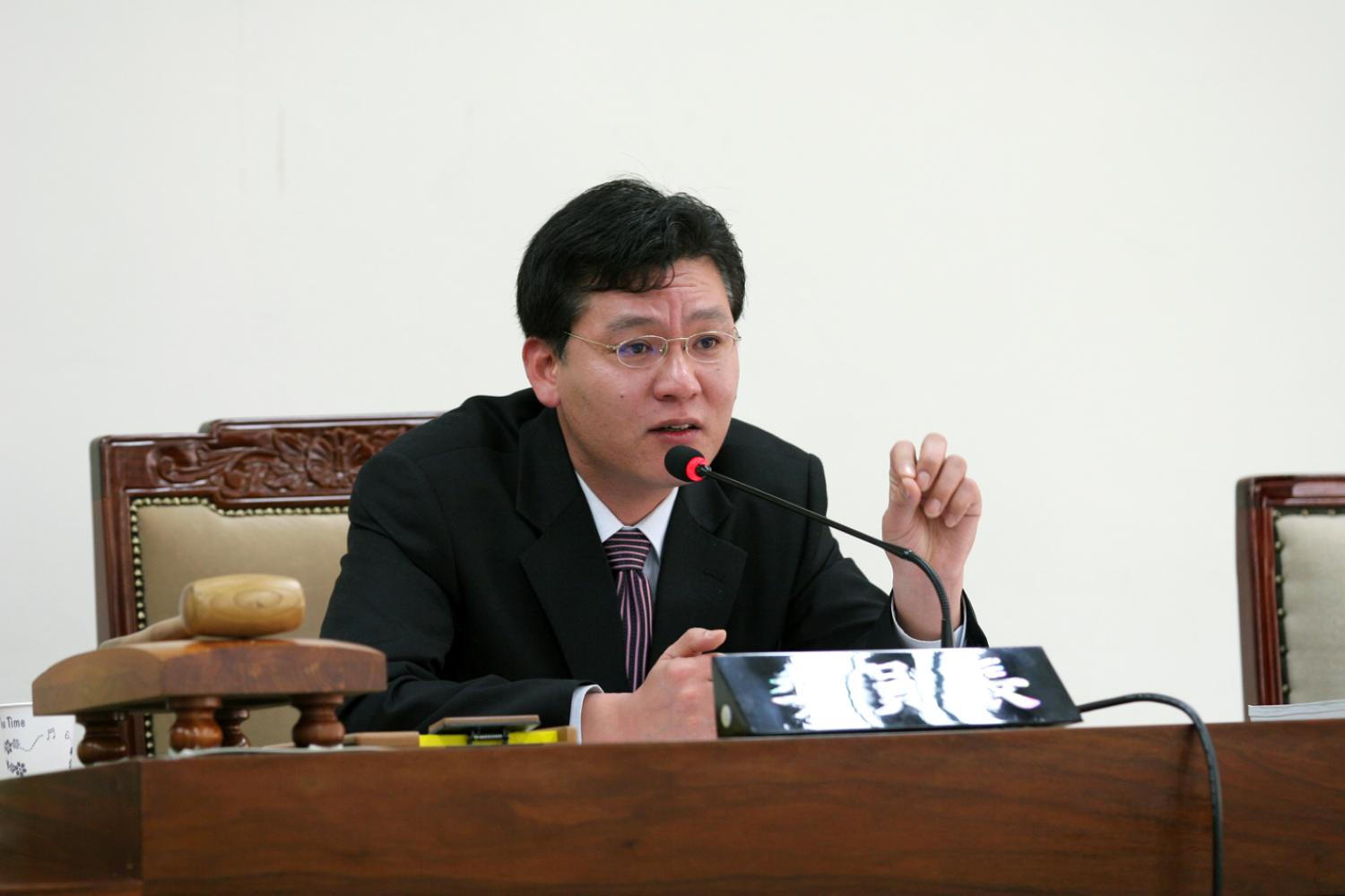 (제155회 임시회) 2009년도 구정업무 보고 청취