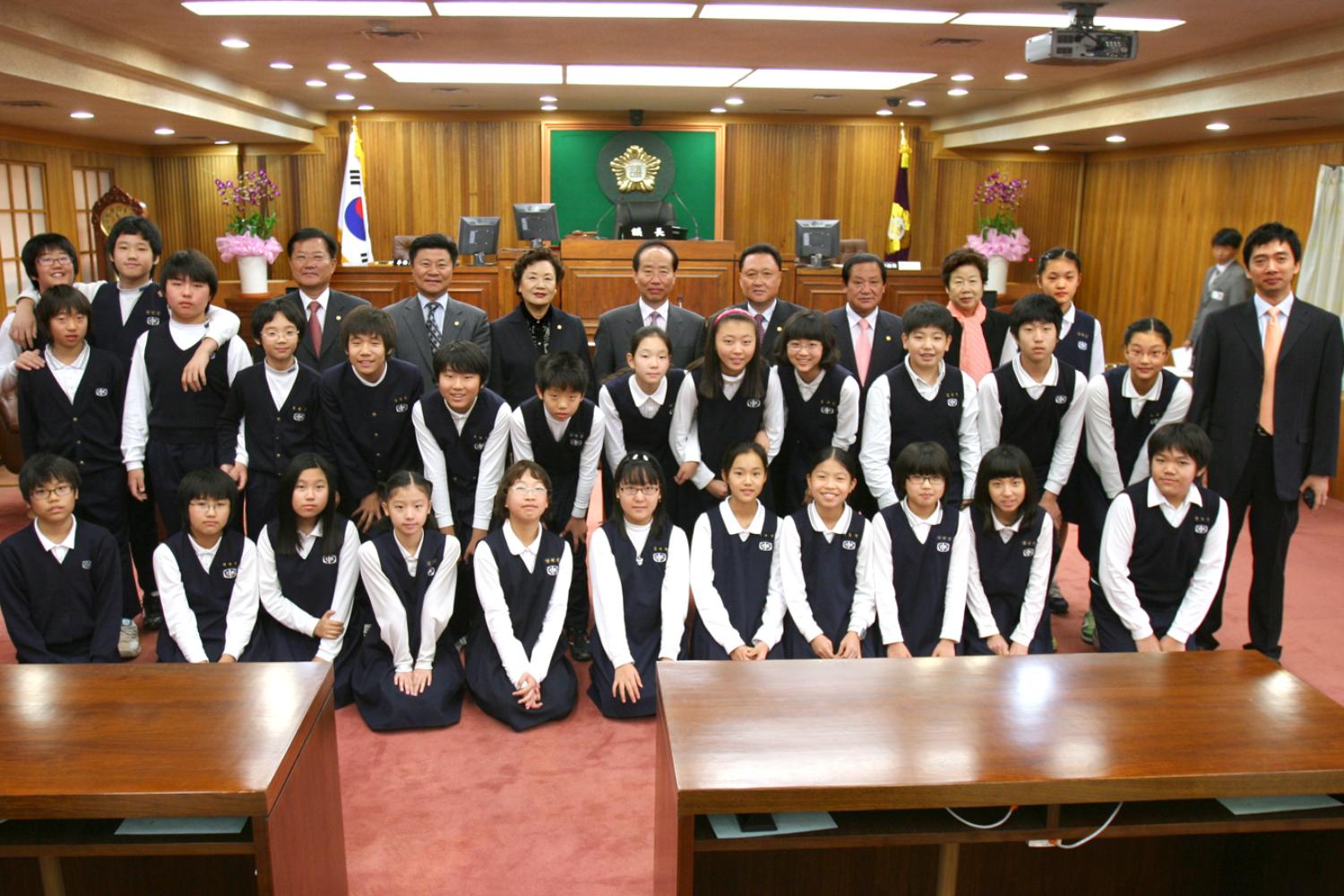 추계초등학교 모의의회 개최
