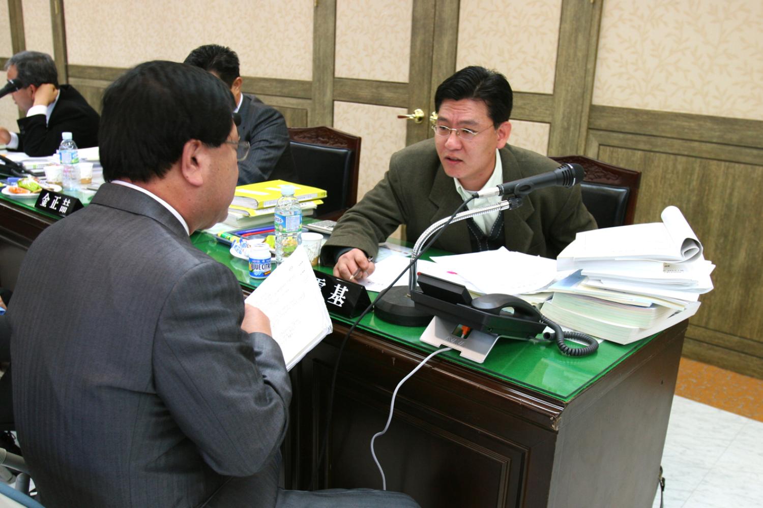 2007년도 행정사무감사