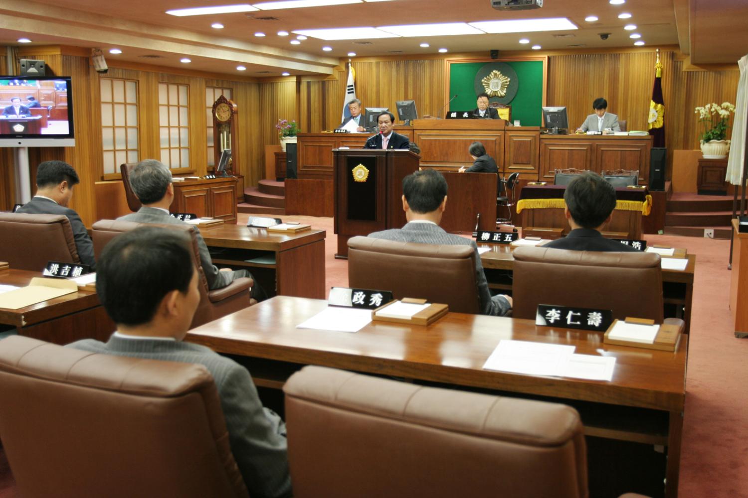제5대2기 이인수 부의장님의 인사말씀