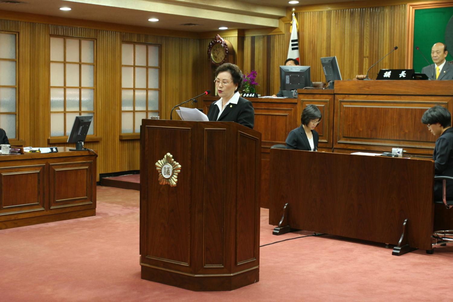 제133회 임시회 - 구정질문