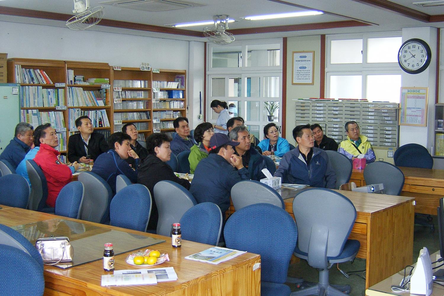 제주 화북초등학교 간담회