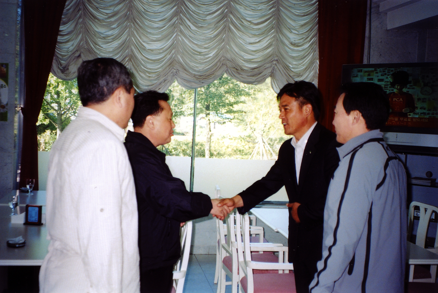 청송군수와 만남 1